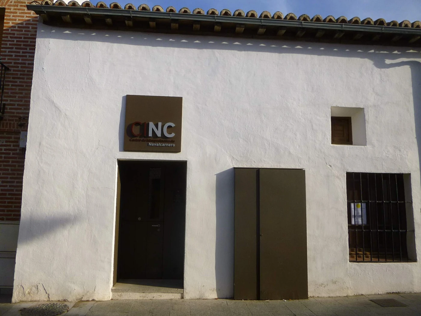 Fachada de la casa de labranza que acoge el Centro de Interpretación de Navalcarnero